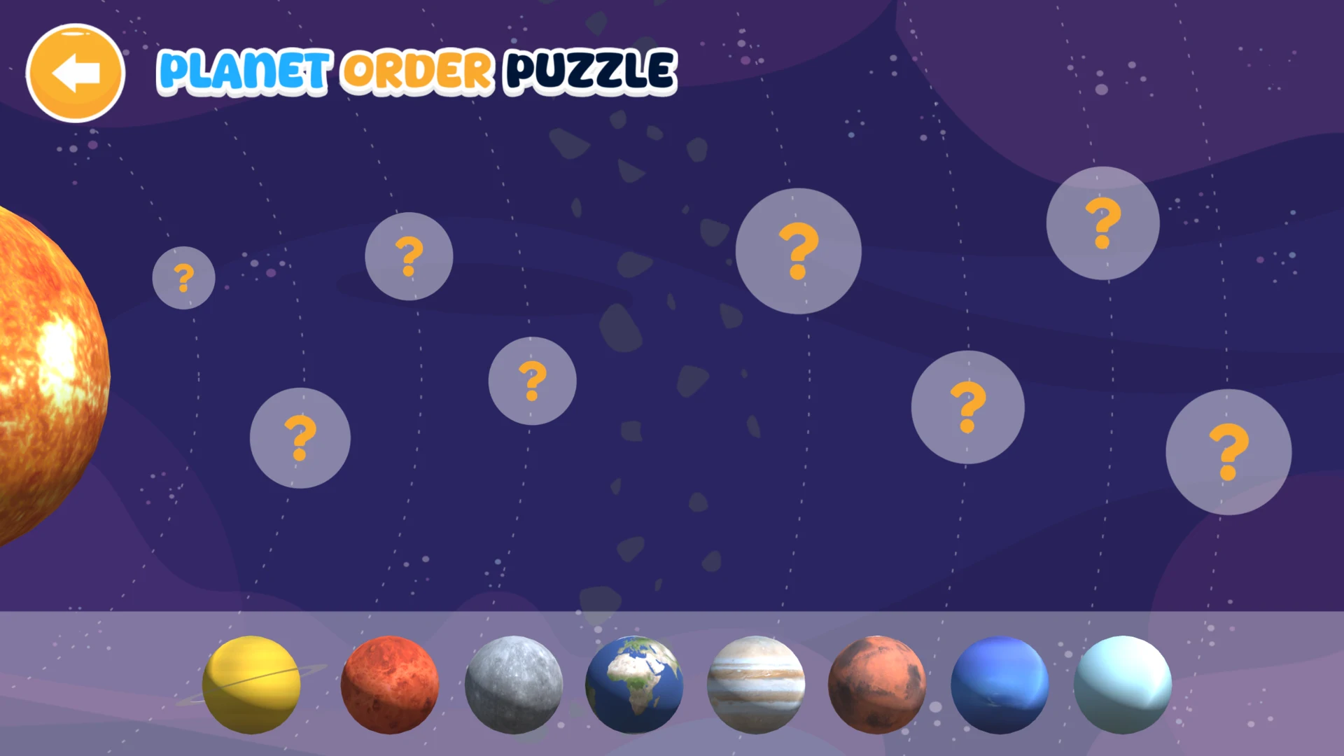 Planets Solar System for Kids screenshot