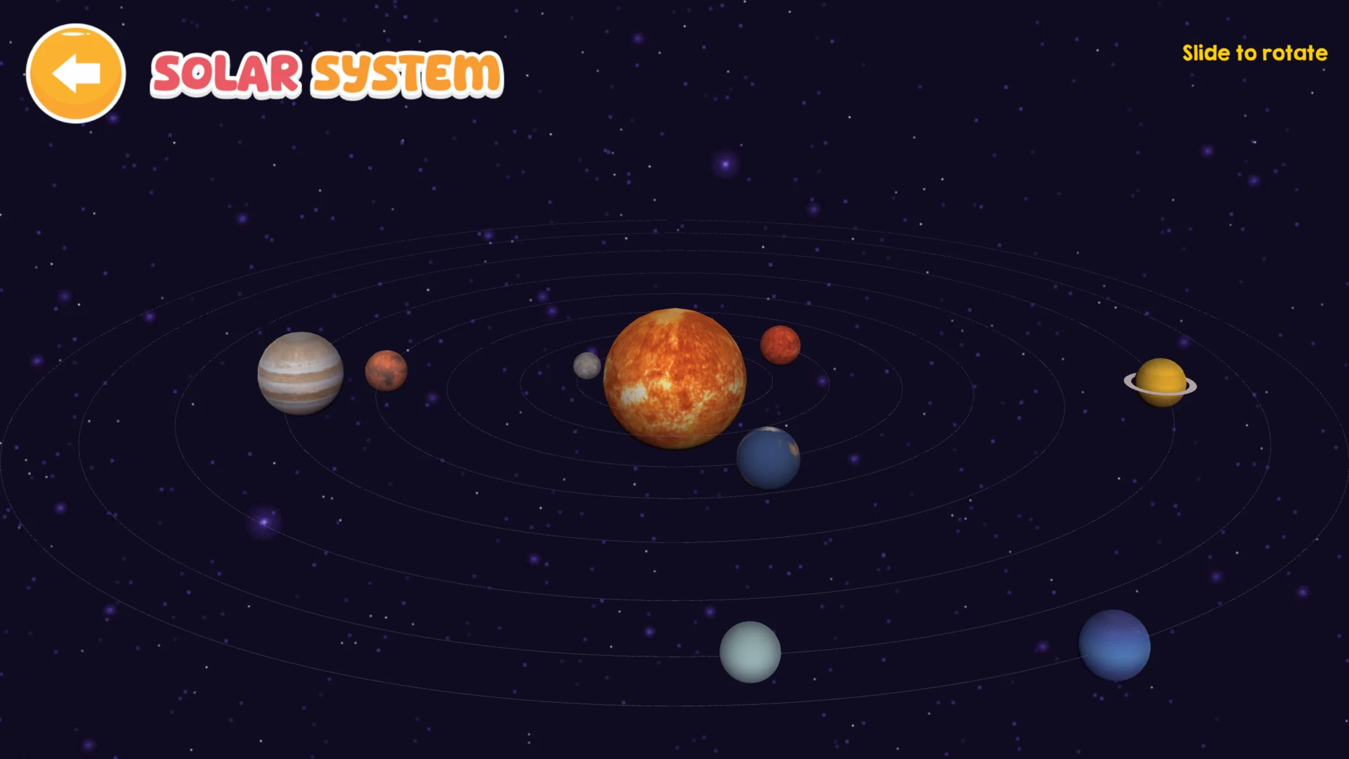 Planets Solar System for Kids screenshot