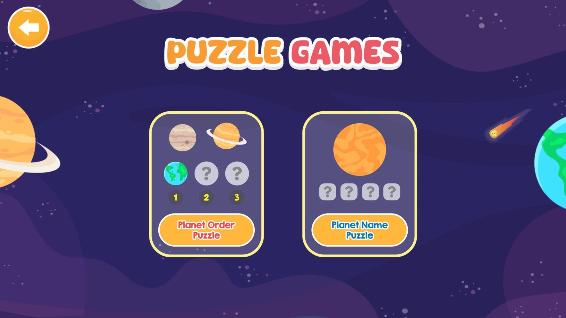 Planets Solar System for Kids screenshot
